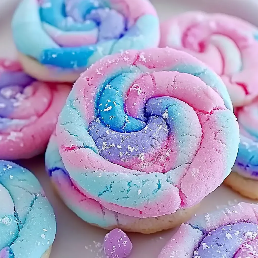 Cotton Candy Cookies Recipe – Fun & Colorful Treats