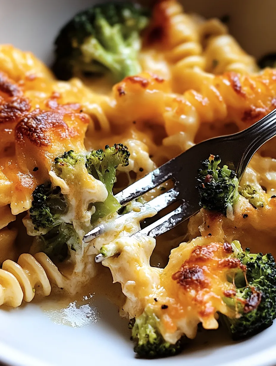 Creamy Broccoli Pasta Bake with Just 5 Ingredients