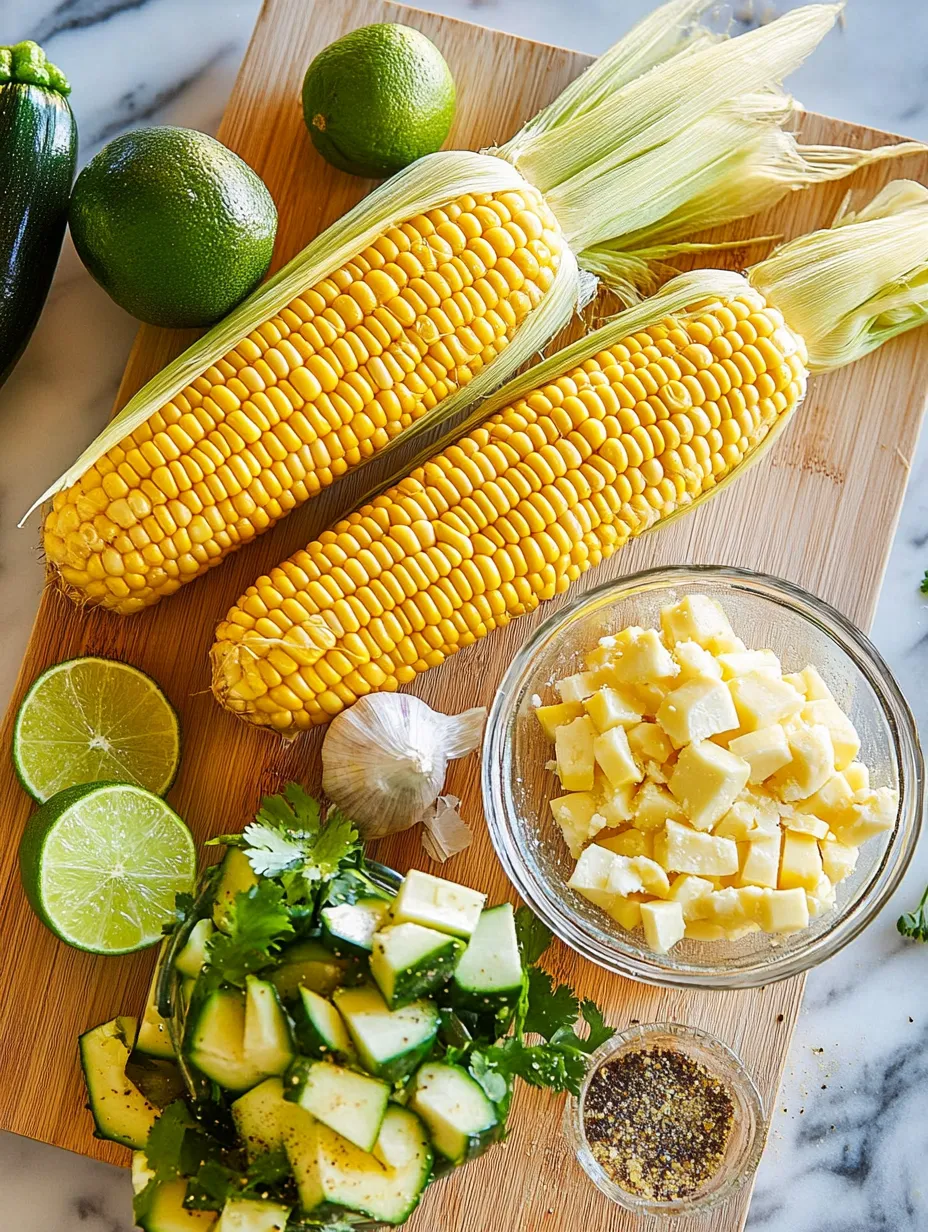 Savory Parmesan Zucchini & Corn Skillet