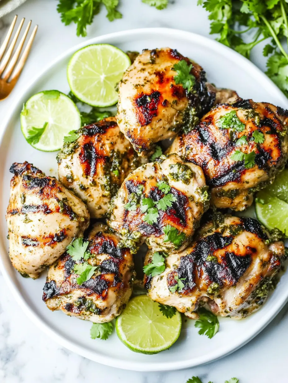 Zesty Cilantro Lime Grilled Chicken