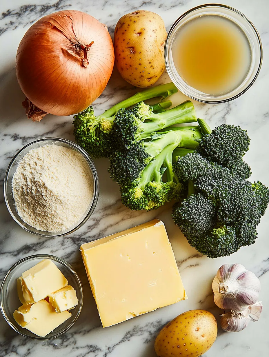 Creamy Broccoli Cheddar Soup