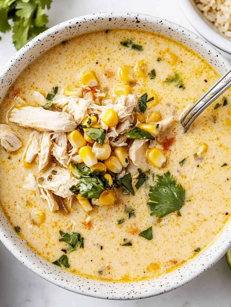 Creamy Mexican Street Corn Soup