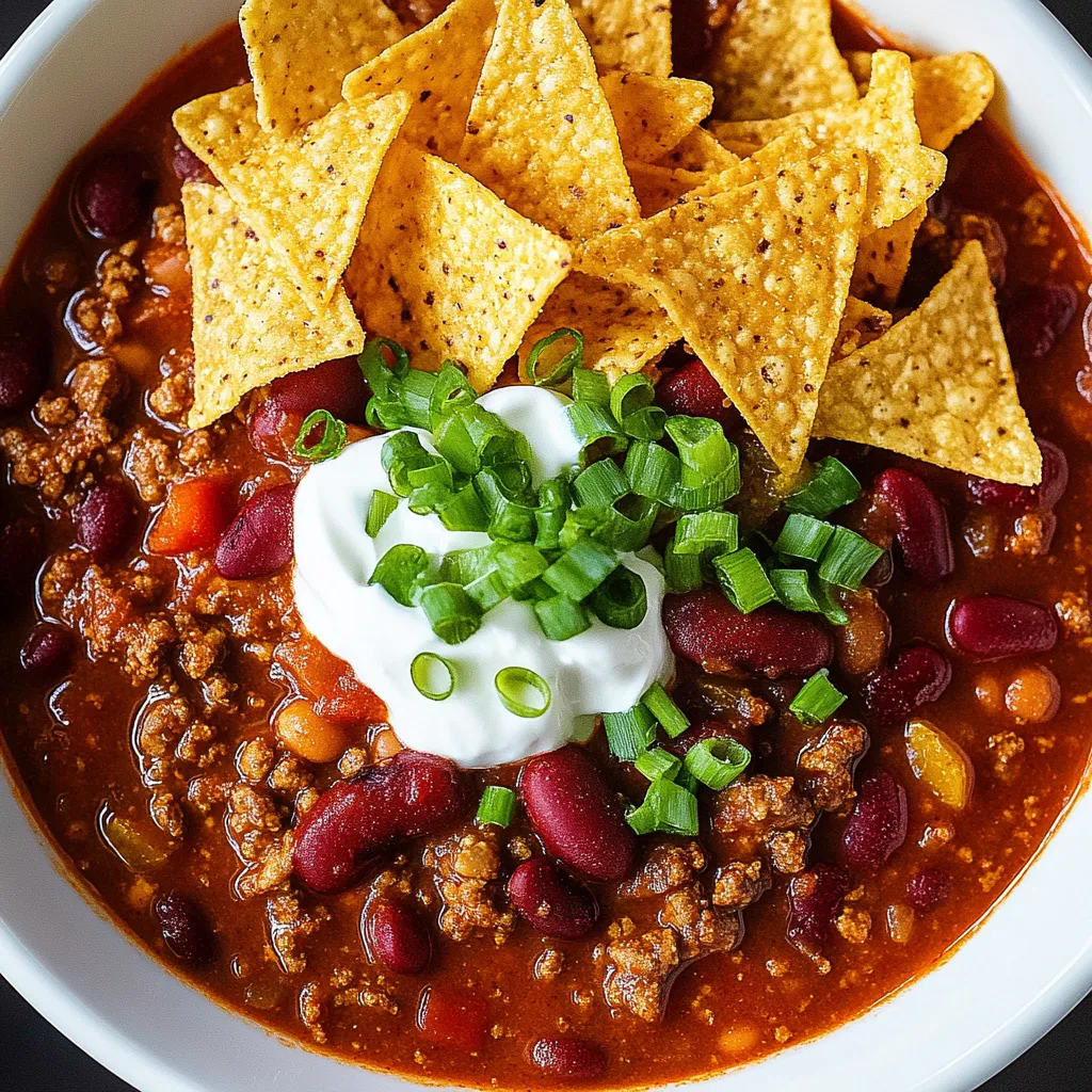 Easy Slow Cooker Chili