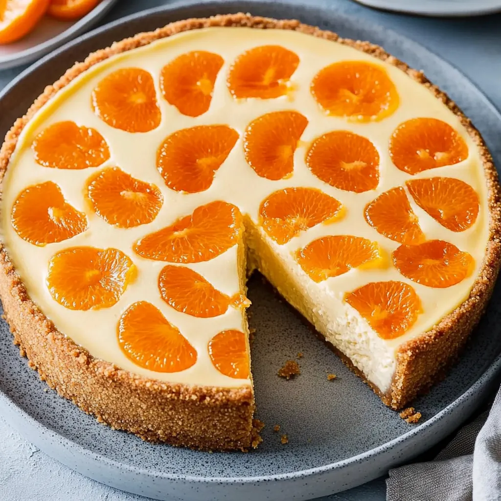 Mandarin Cheesecake