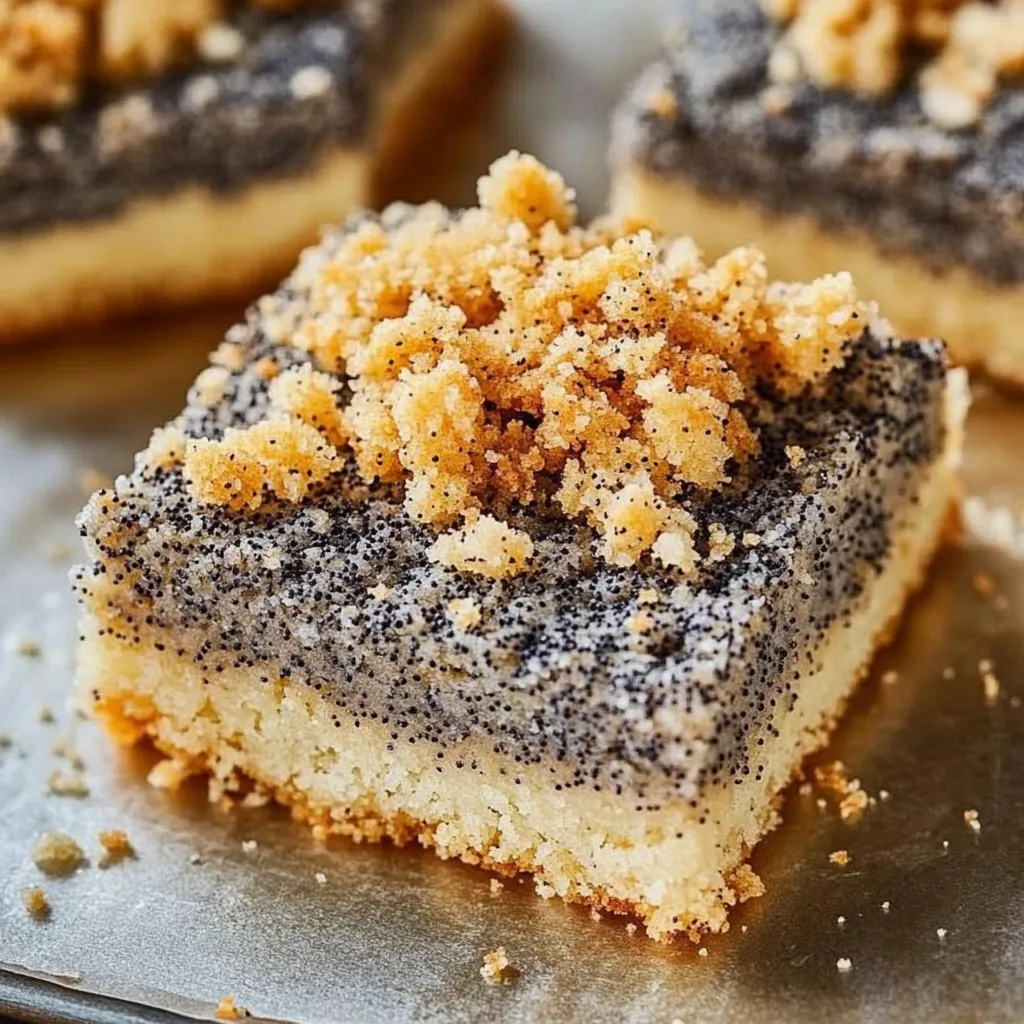 Poppy Seed Cake from the Baking Sheet