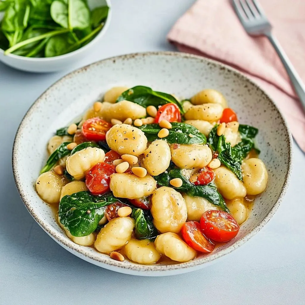 Gnocchi with Spinach