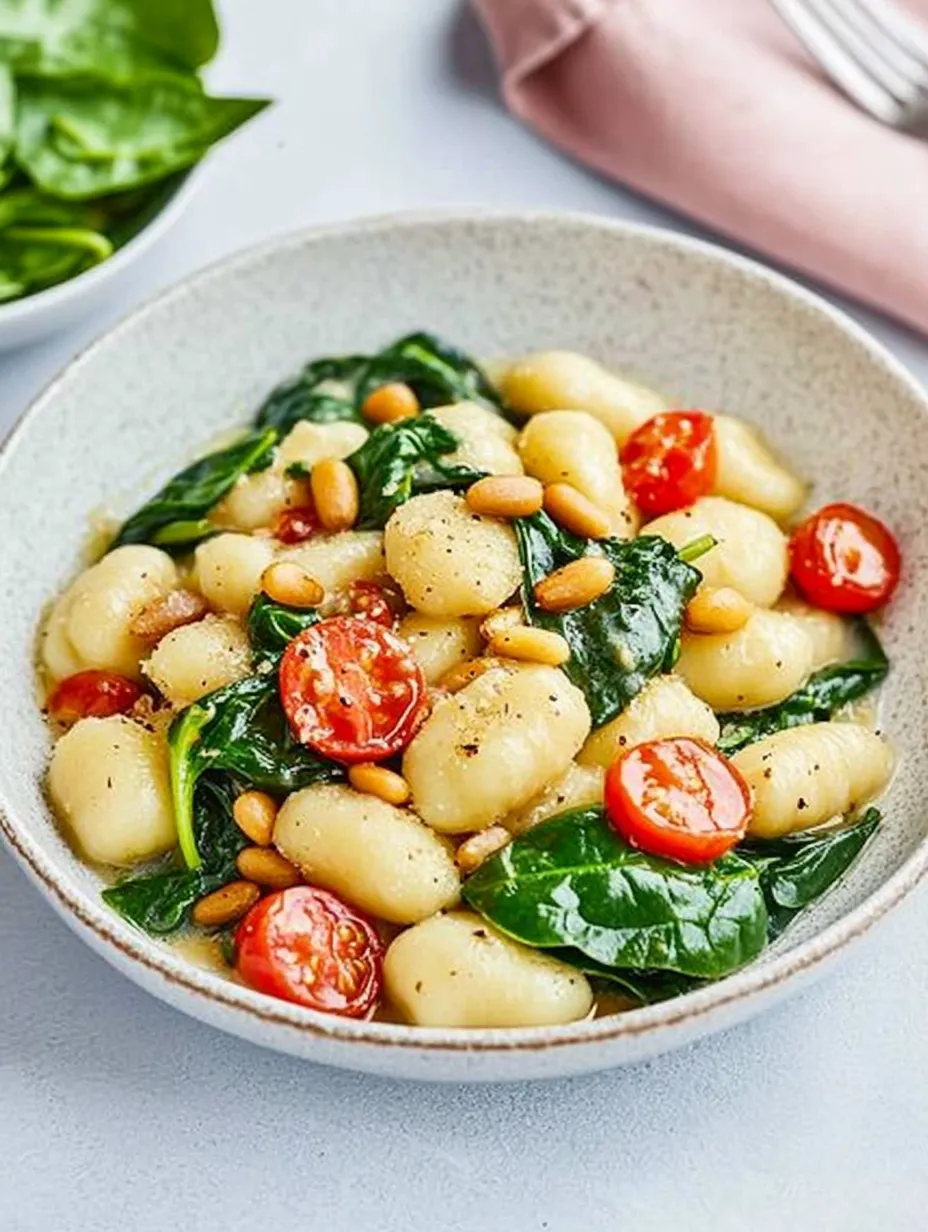 Creamy Spinach Gnocchi – Pasta Meets Freshness
