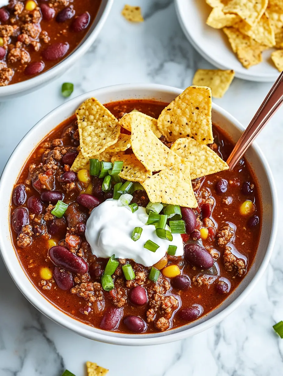 Set-It-and-Forget-It Crockpot Chili