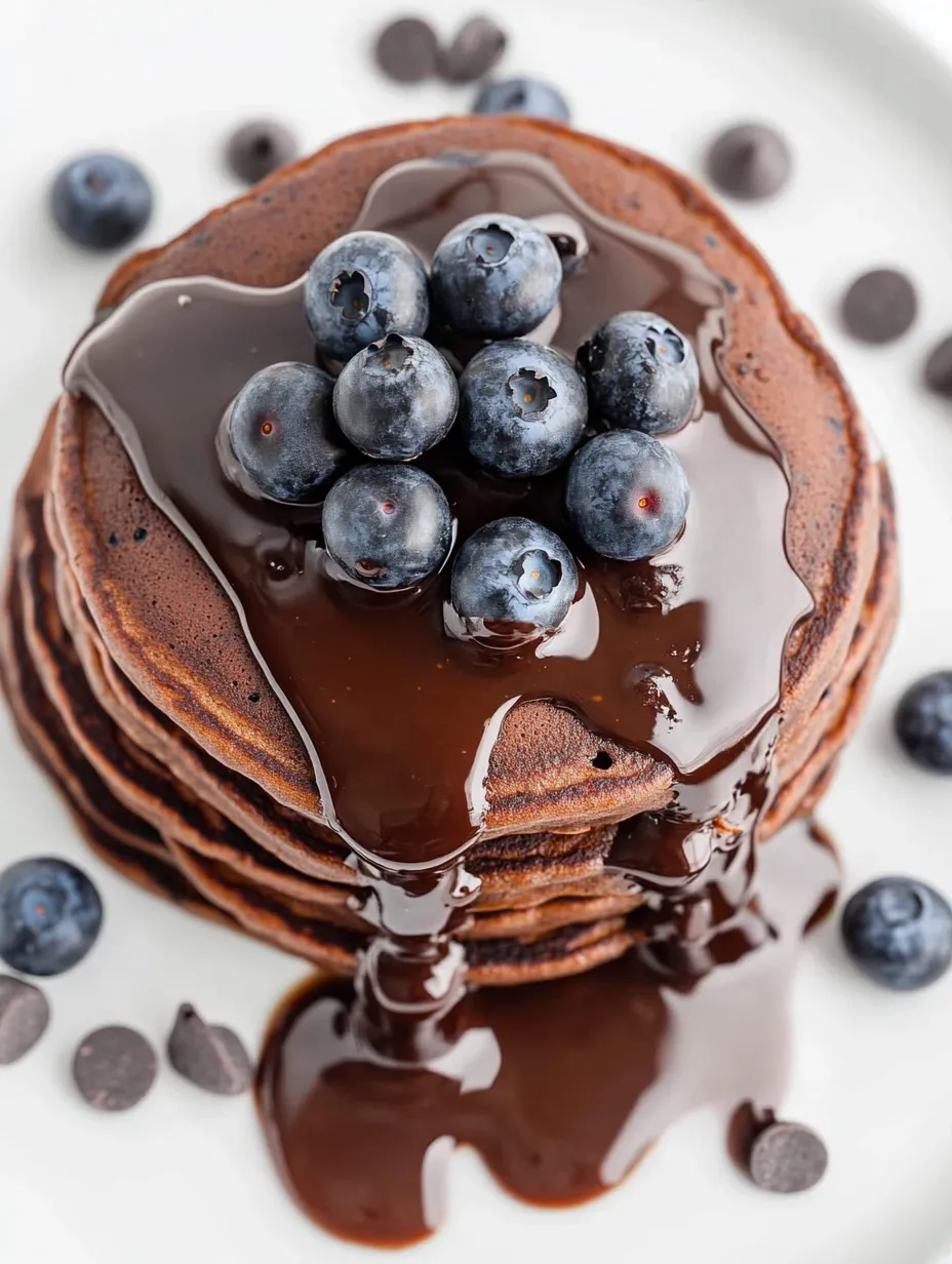 Fluffy Chocolate Lover’s Pancakes