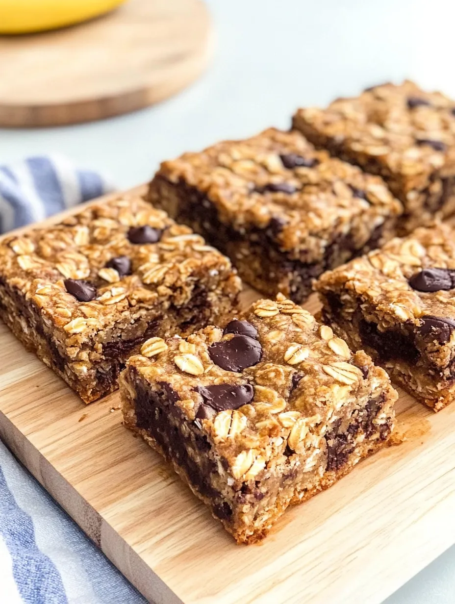 Chewy Homemade Oatmeal Breakfast Bars