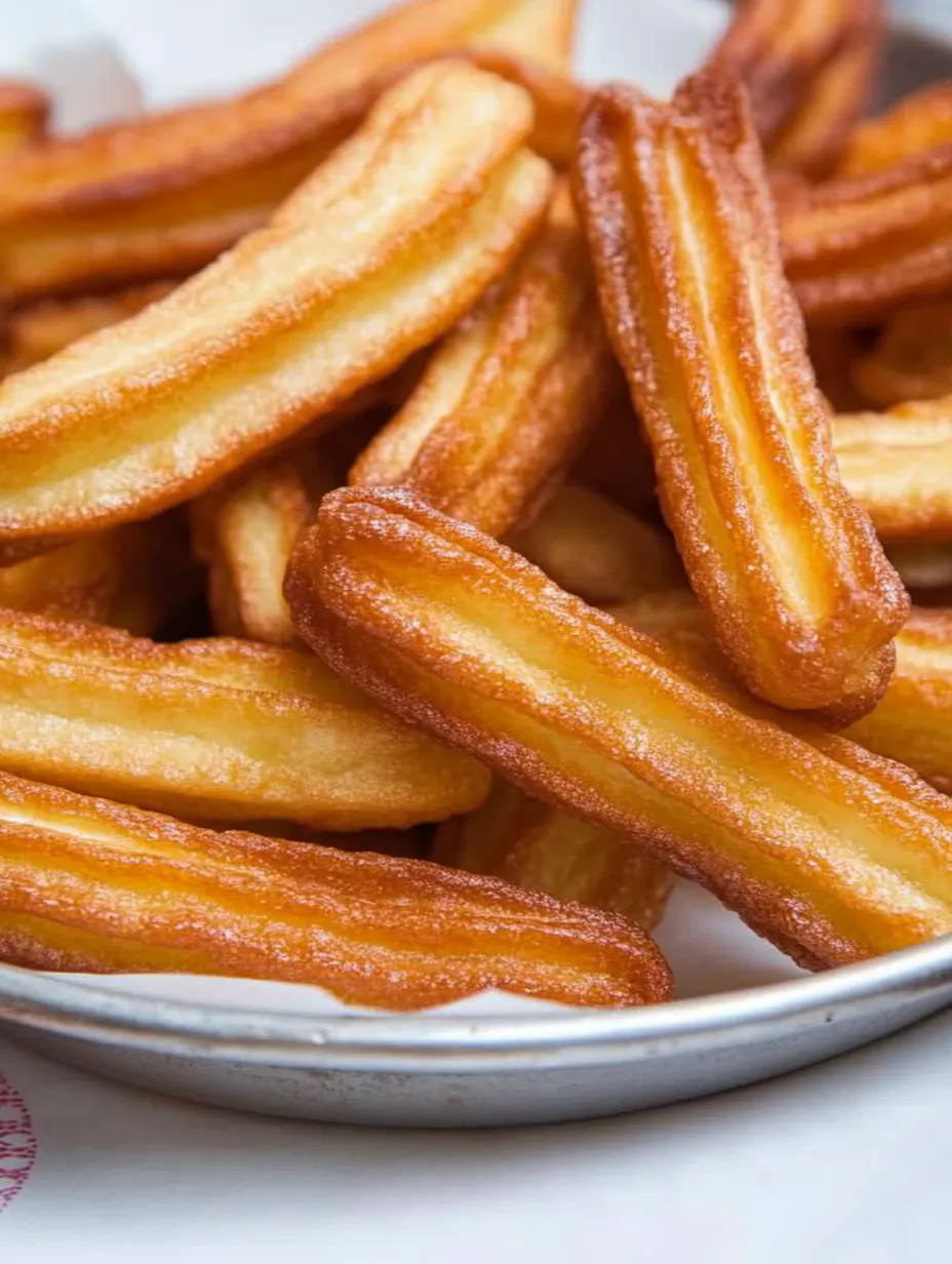 Classic Homemade Churros with Cinnamon Sugar