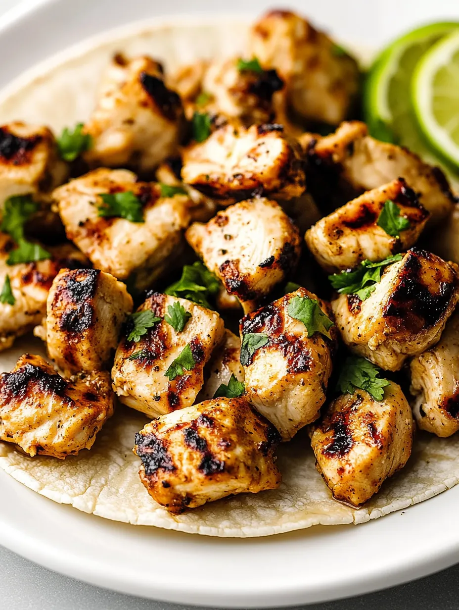 Zesty Honey Lime Grilled Chicken Tacos