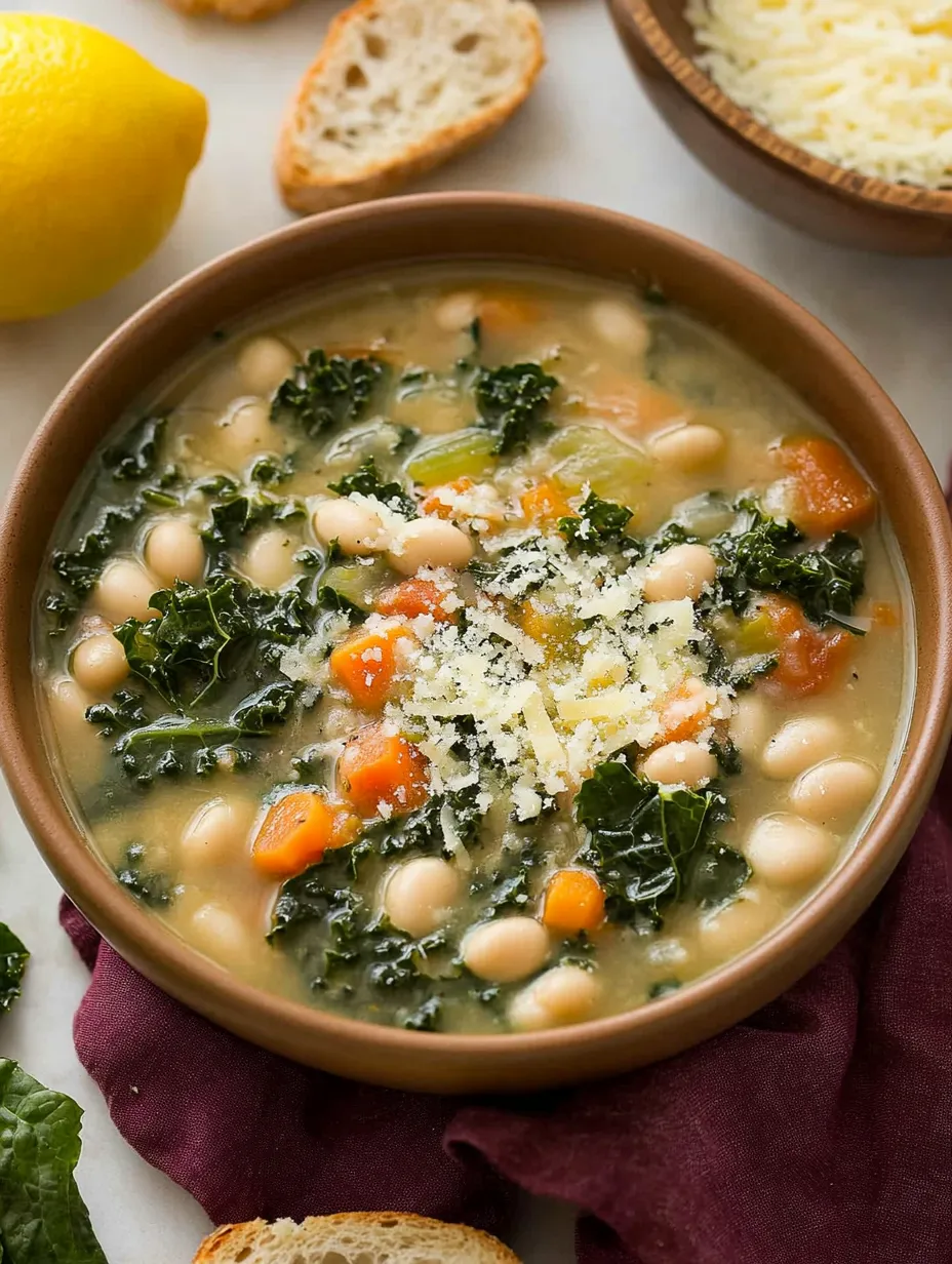 Hearty White Bean & Kale Soup