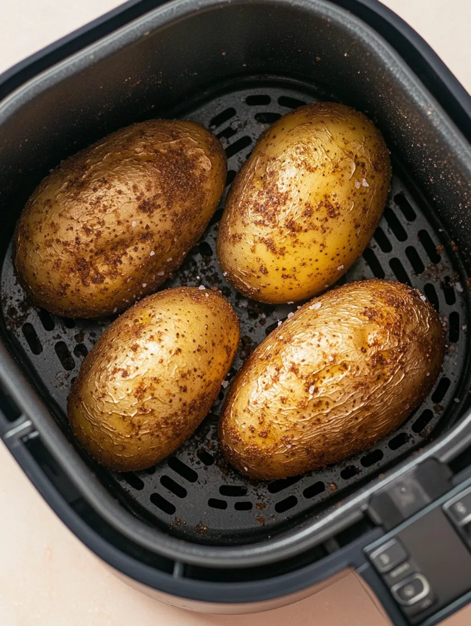 Crispy Air Fryer Baked Potatoes