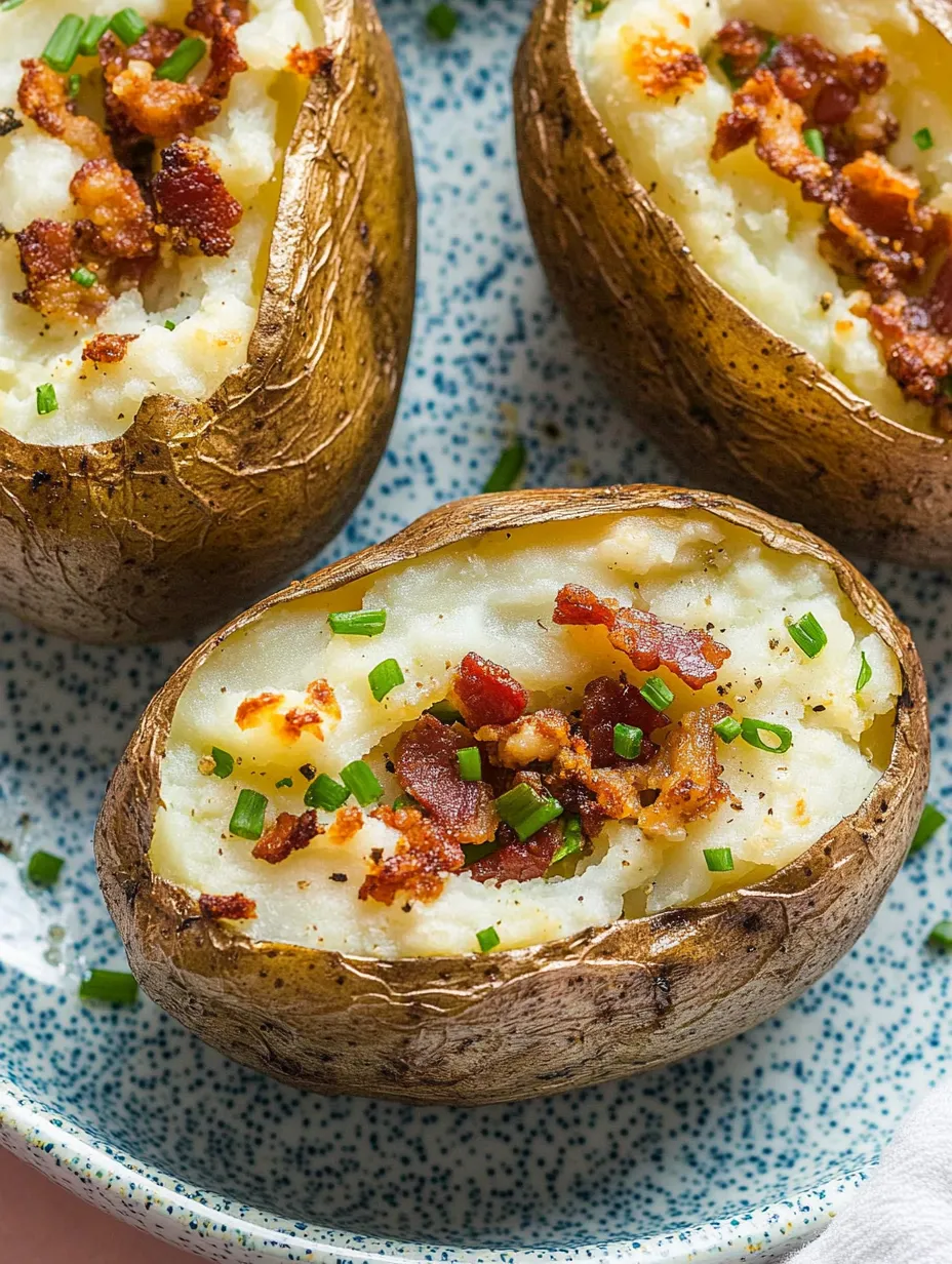 Perfectly Baked Potatoes in the Air Fryer