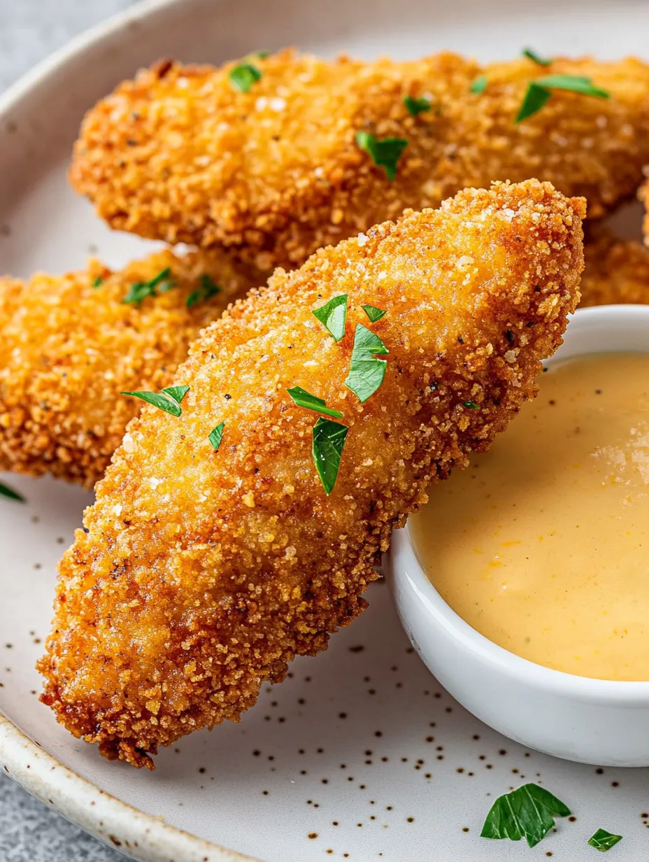 Crunchy & Juicy Oven-Baked Chicken Tenders