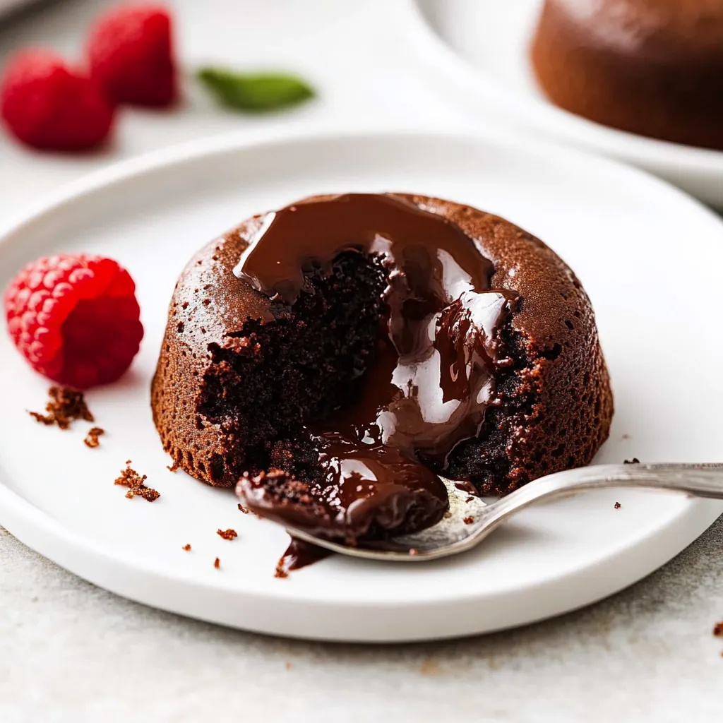 Easy Chocolate Molten Lava Cakes