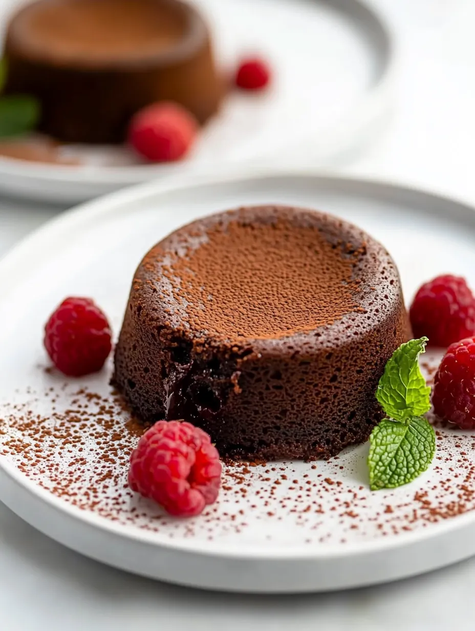 Gooey & Easy Molten Chocolate Cakes