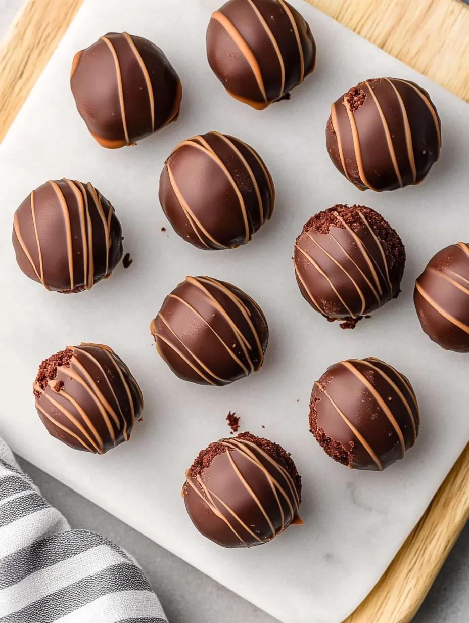 Decadent Red Velvet Cake Truffles