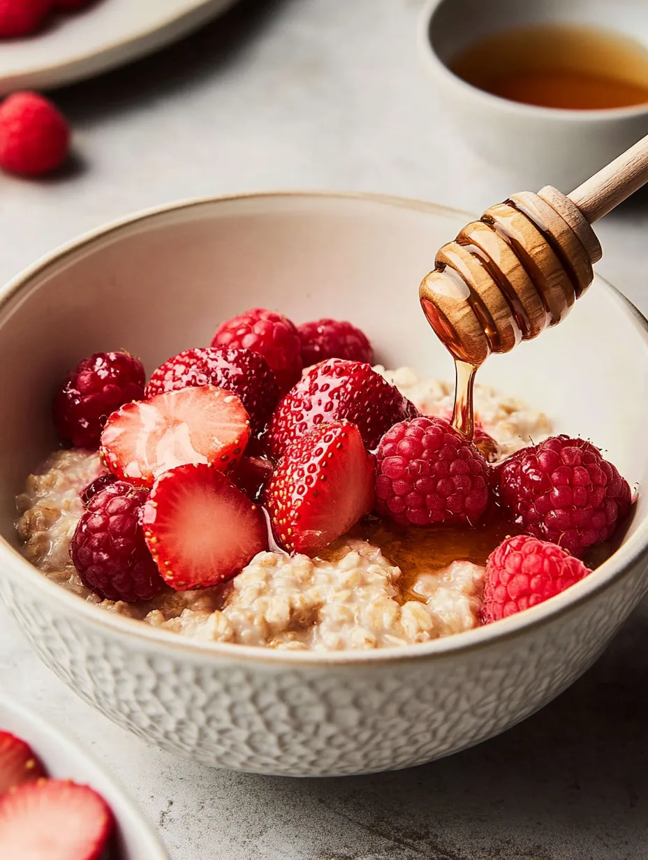 Healthy Low-Calorie Oatmeal Bowl