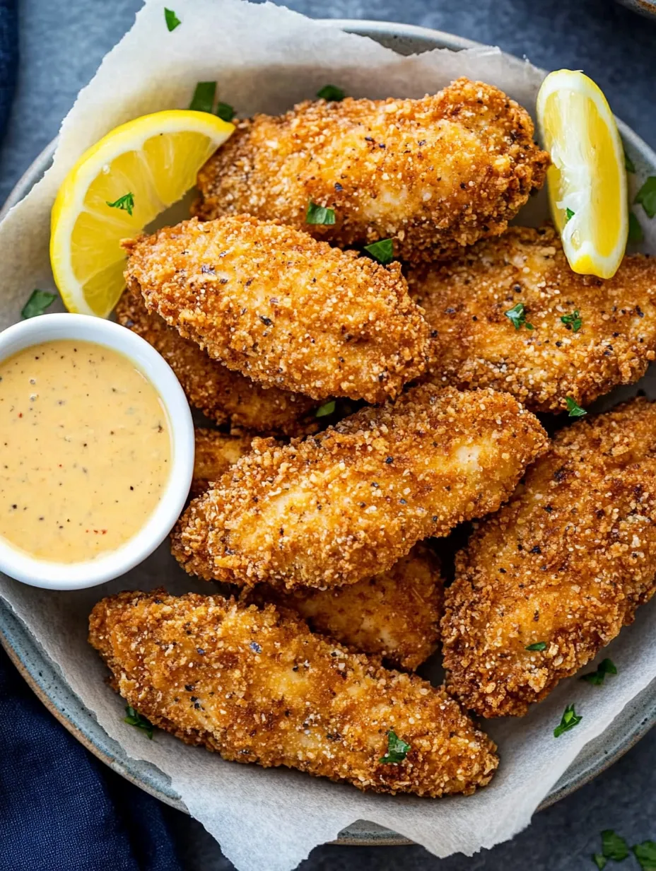 Healthy & Crunchy Air-Fried Chicken Strips