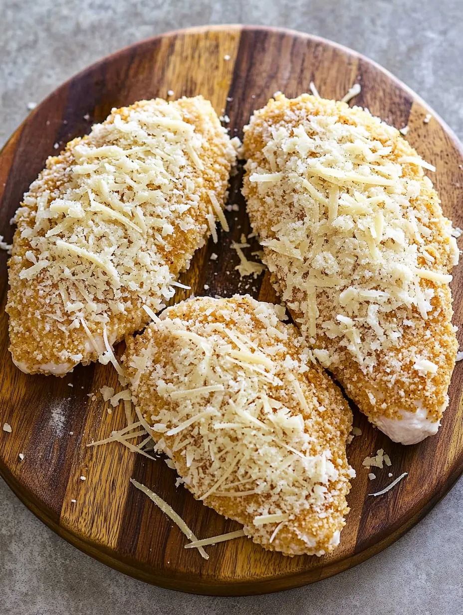 Golden Parmesan Crusted Chicken