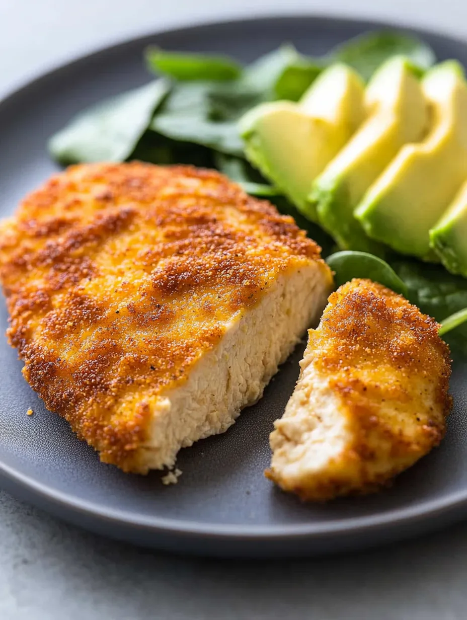 Buttery Parmesan Crusted Cutlets