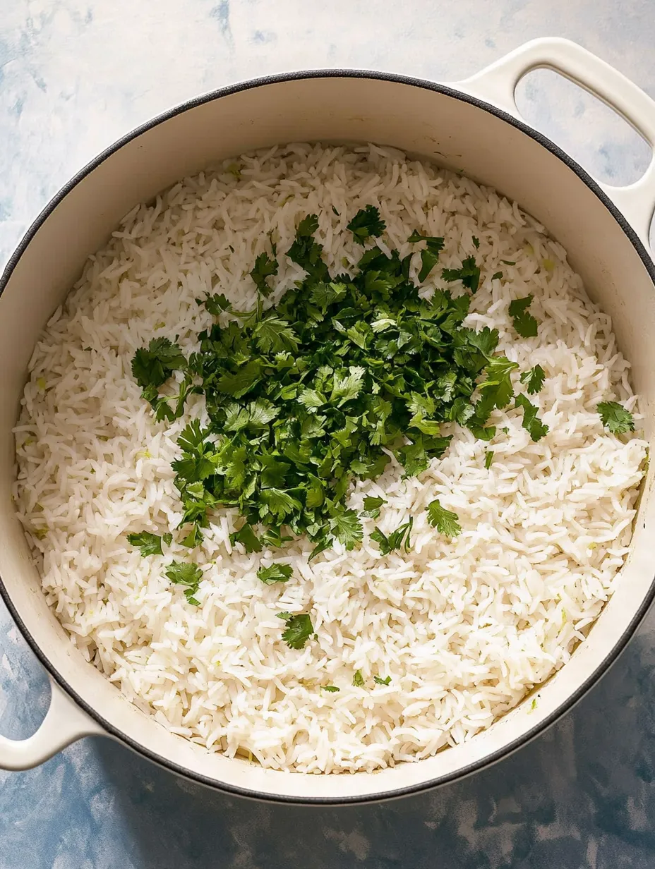 Refreshing Lime & Cilantro Rice