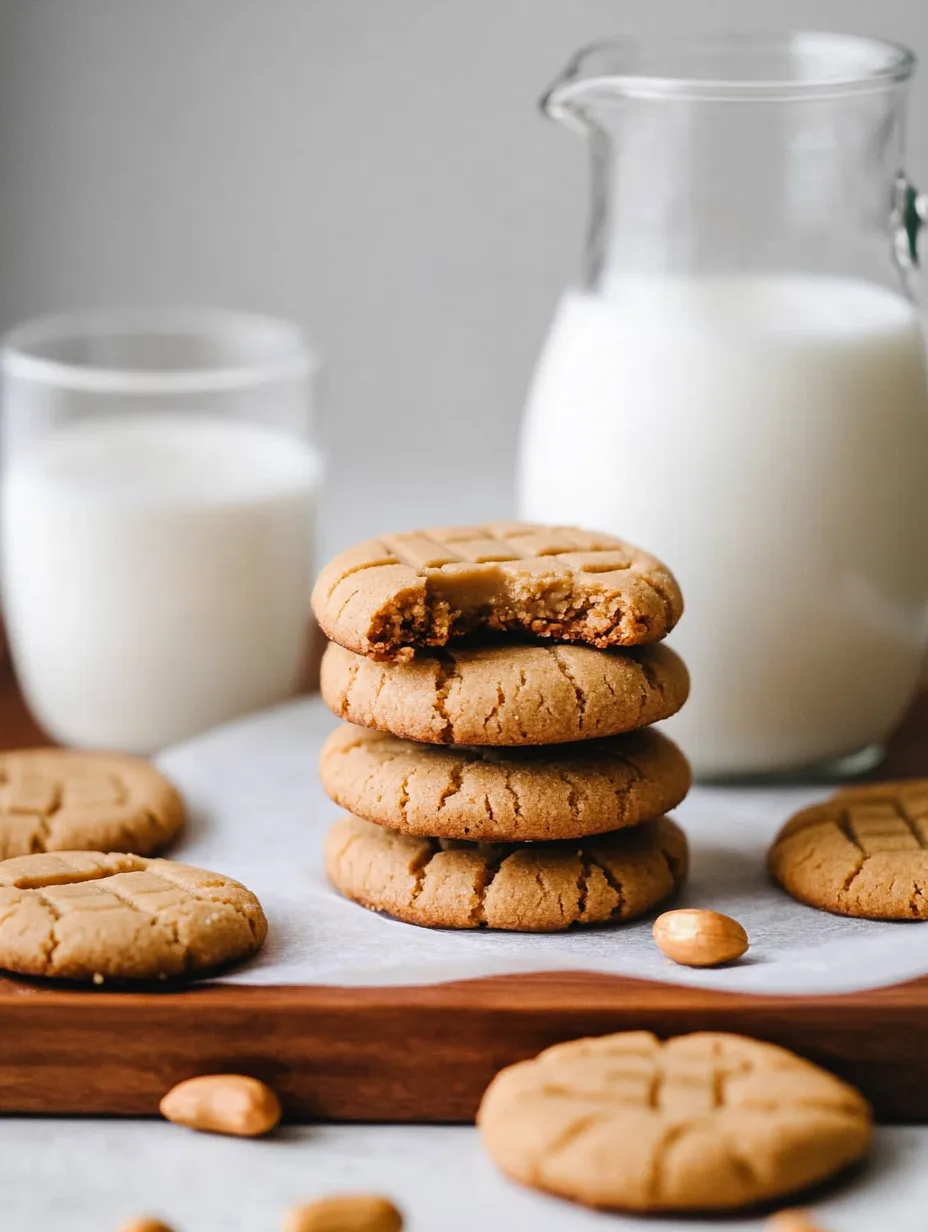 Quick & Chewy Peanut Butter Cookies