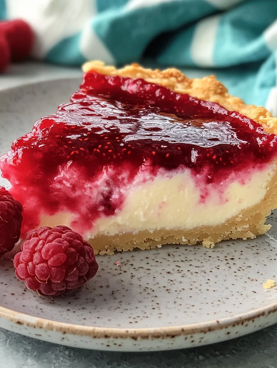 Sour Cream Cake with Raspberries – Quick, Delicious & Creamy