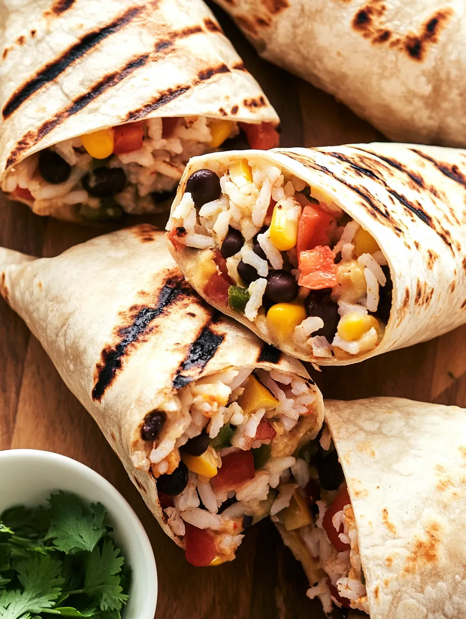 Crunchy Veggie Burritos