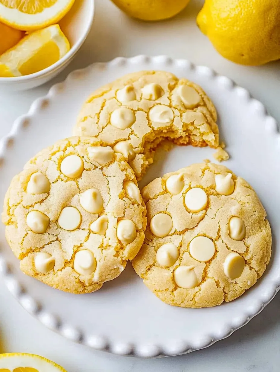 Thick & Chewy Levain-Style Lemon Cookies