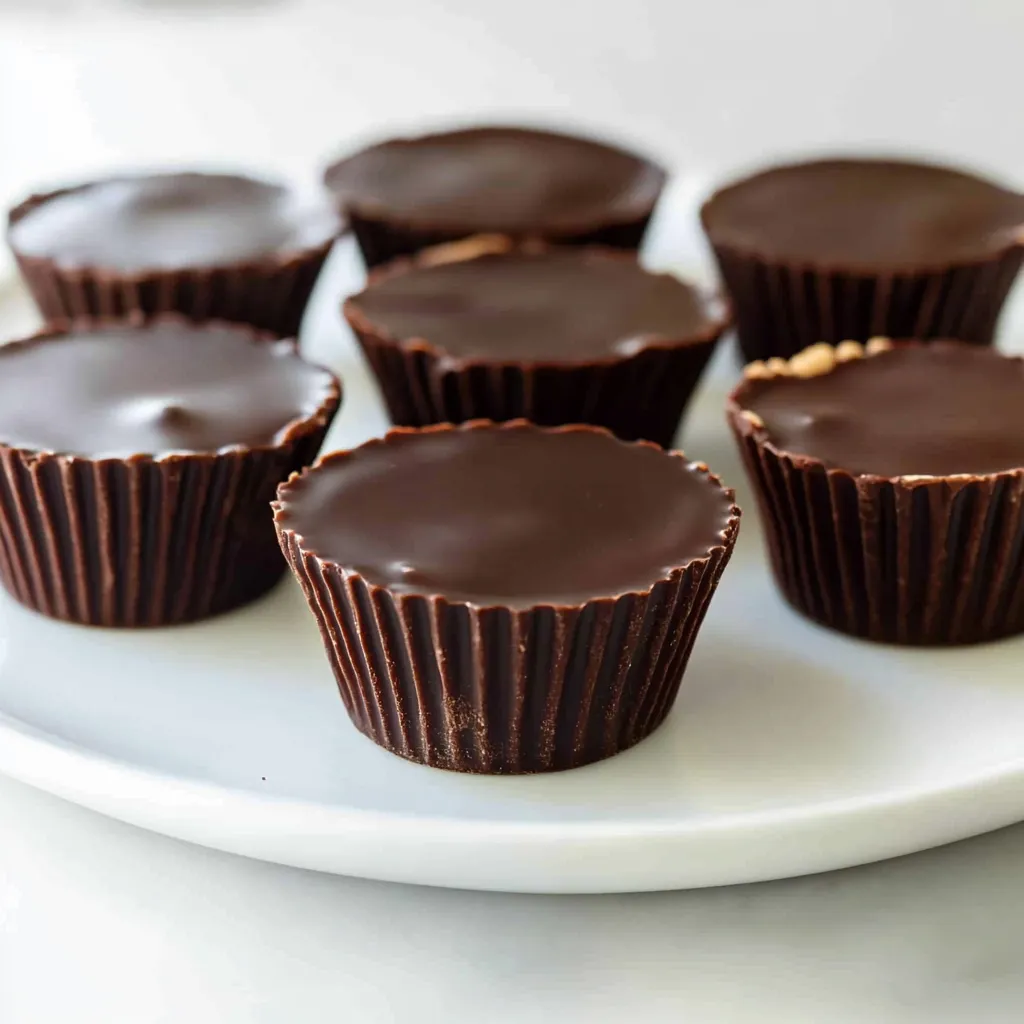 Homemade Chocolate Peanut Butter Cups