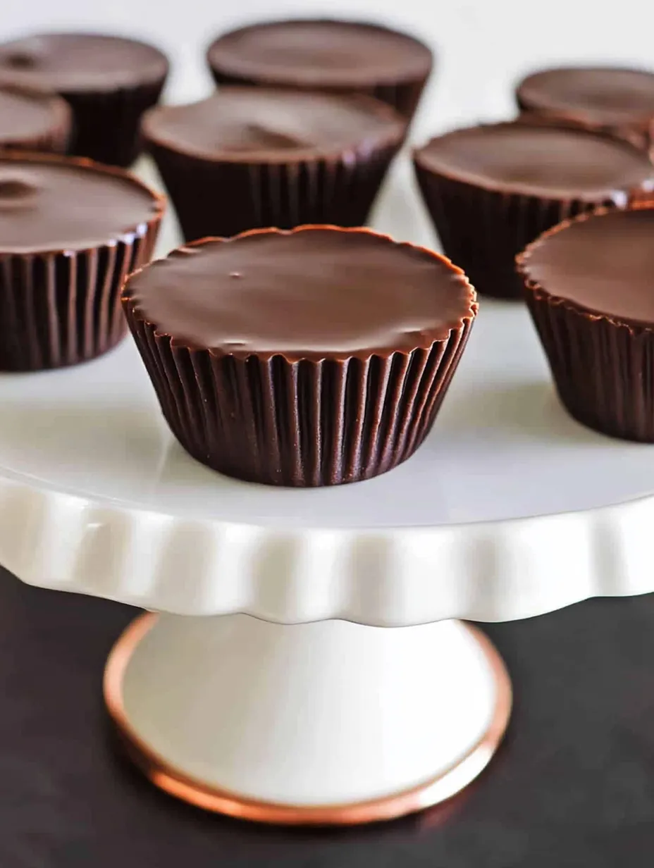 Easy Homemade Chocolate Peanut Butter Cups