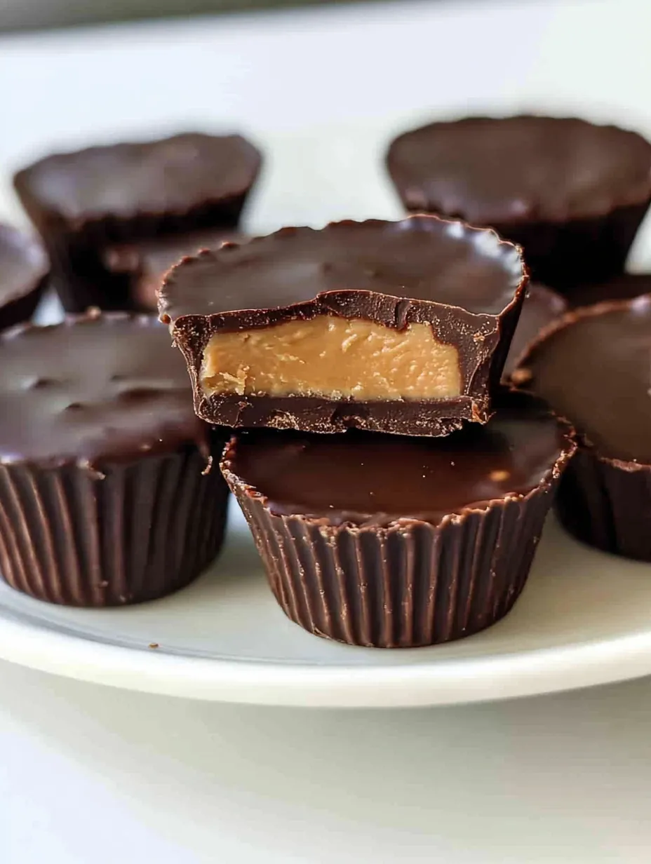 Creamy & Chocolatey Peanut Butter Cups from Scratch