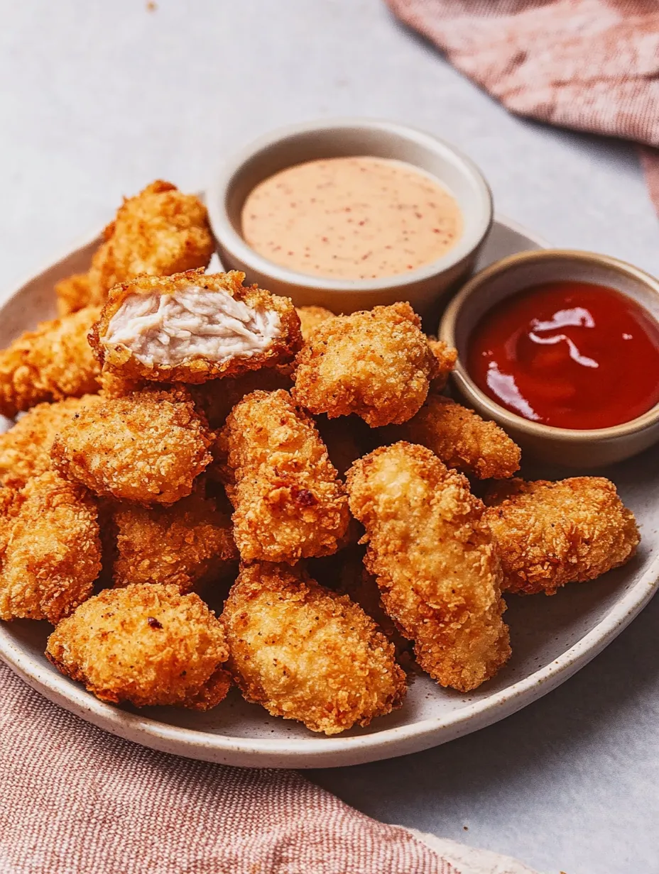 Crispy Air Fryer Chicken Nuggets