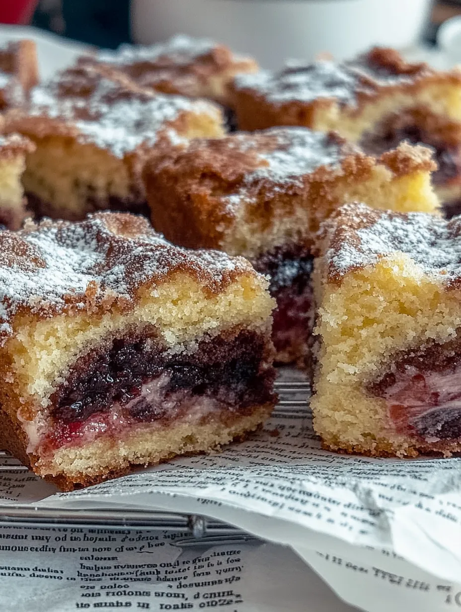Juicy Marble Cake with Cherries from a Baking Sheet – Very Simple