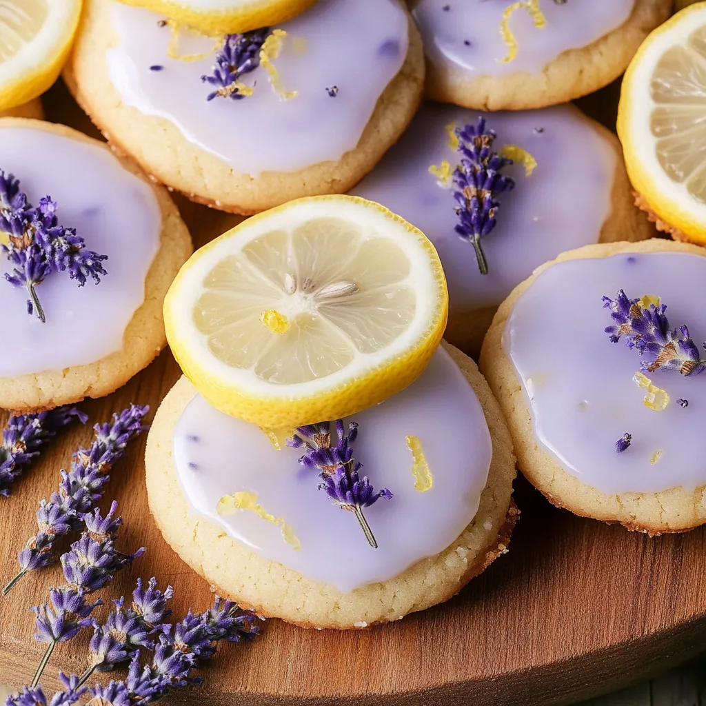 Lemon Lavender Cookies