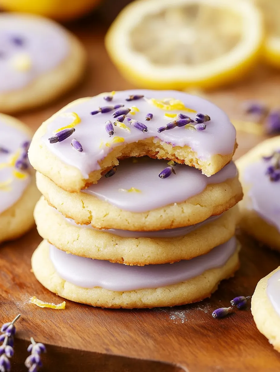 Fragrant Lemon Lavender Sugar Cookies