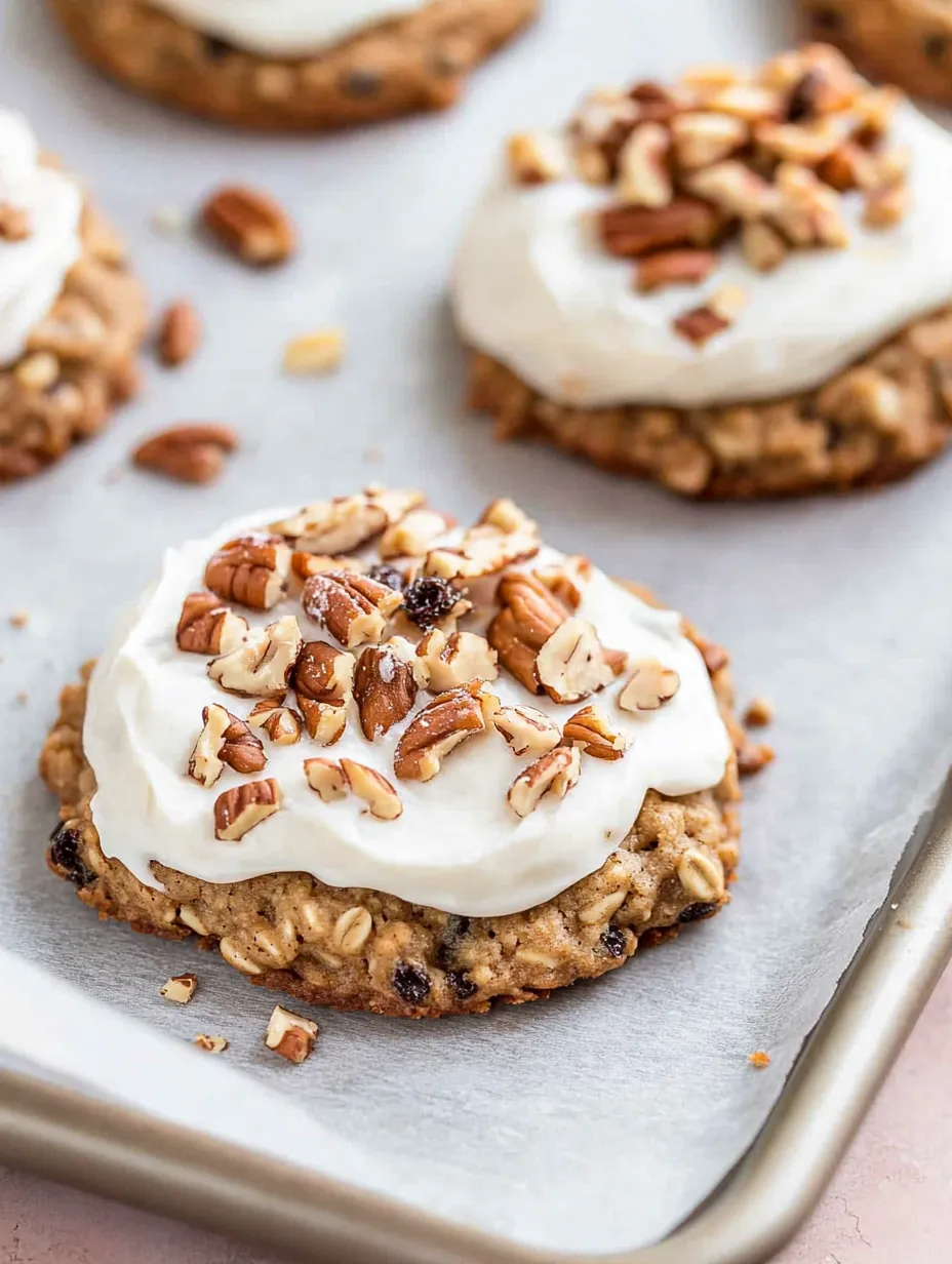 Easy Carrot Cake Cookies – All the Flavor, No Fork Needed!