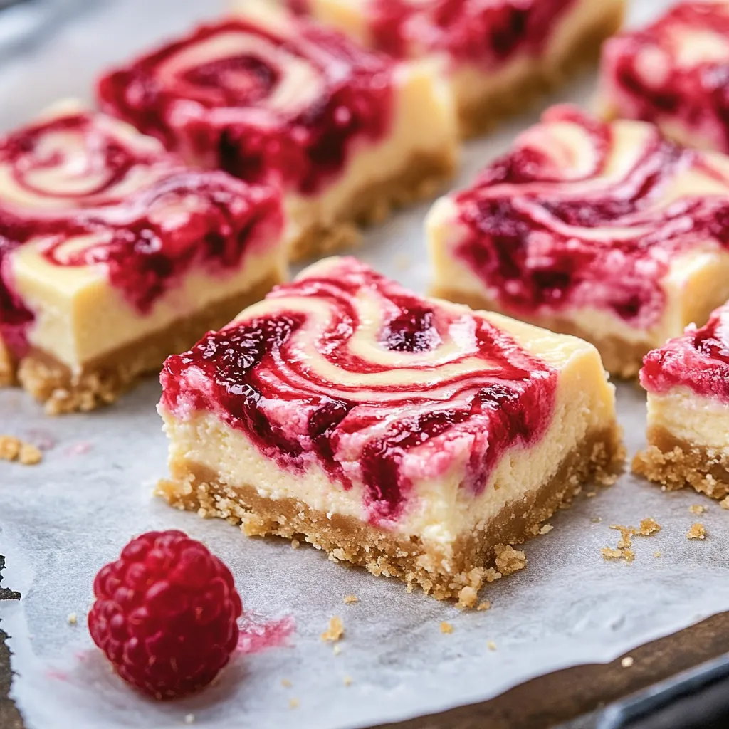 Raspberry Cheesecake Bars