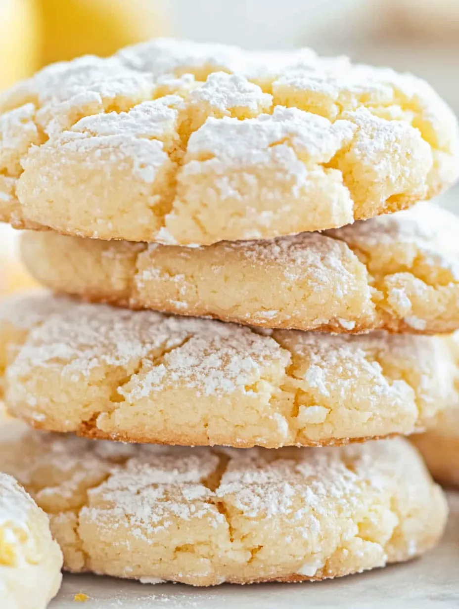 Buttery Lemon Dream Cookies