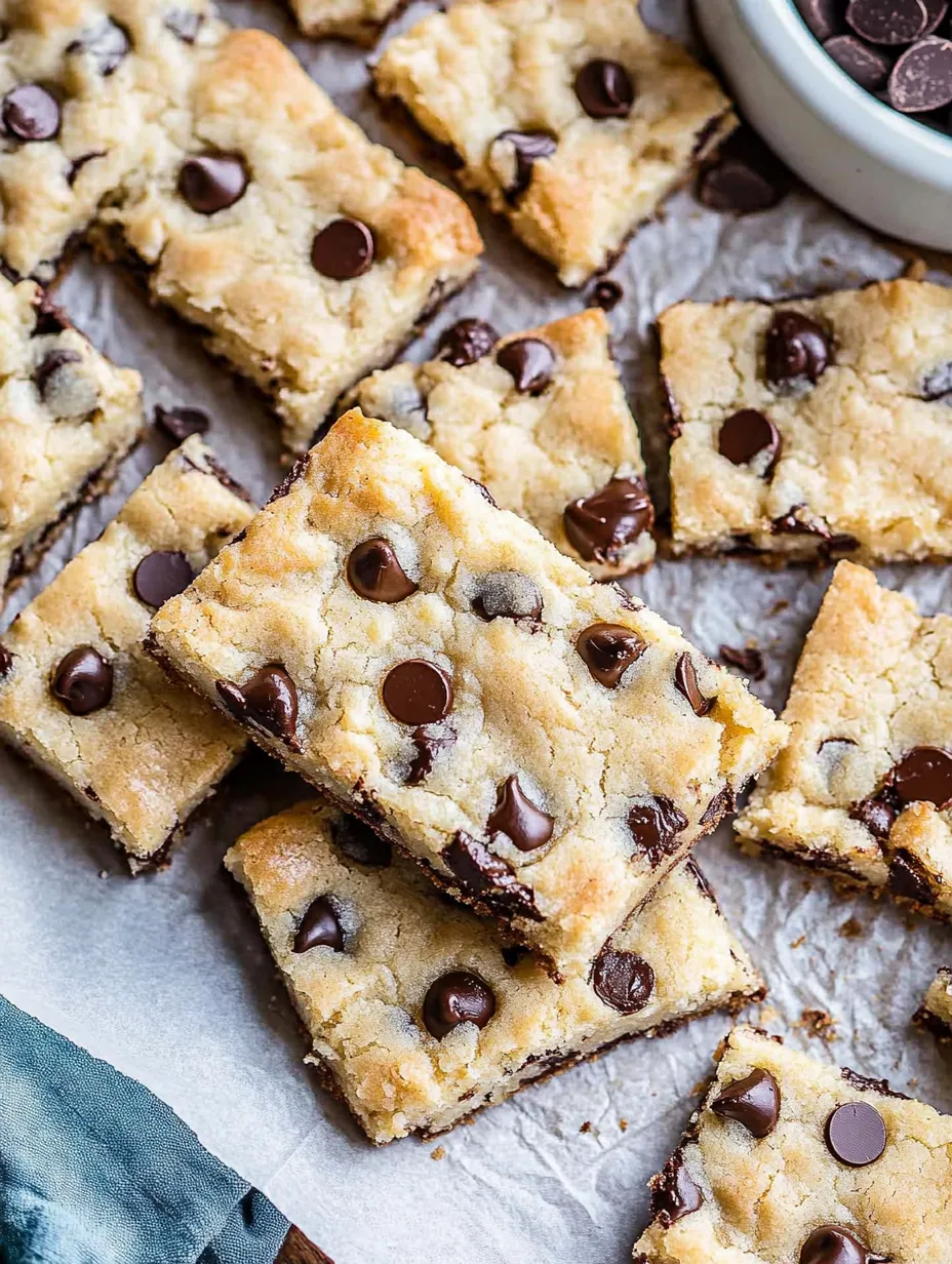 Choco-Studded Shortbread Bites