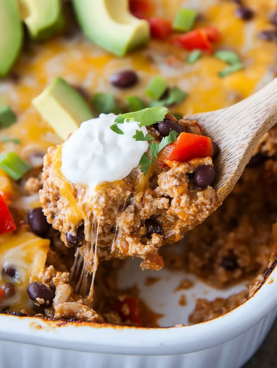 A spoon is in a bowl of chili.