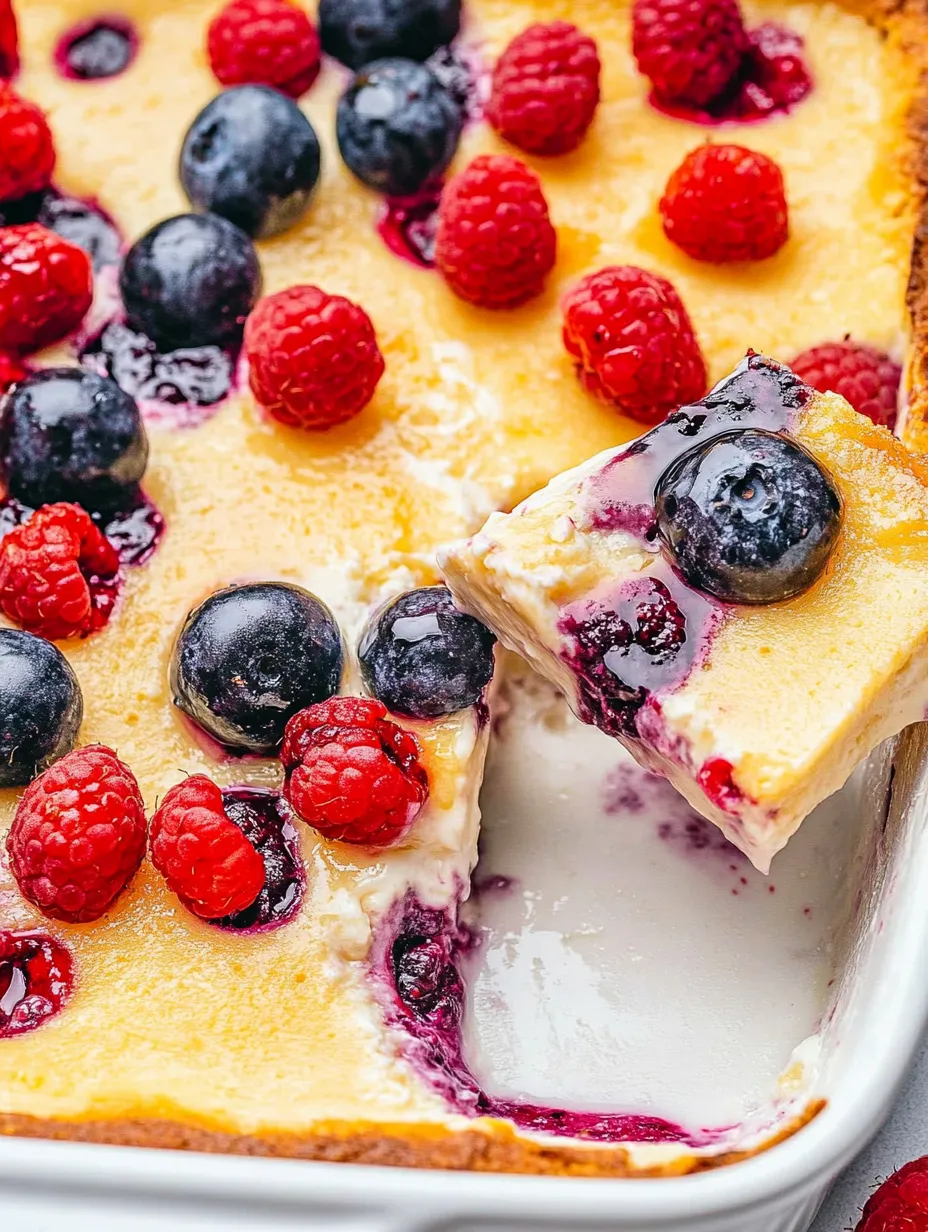 A slice of blueberry cheesecake.