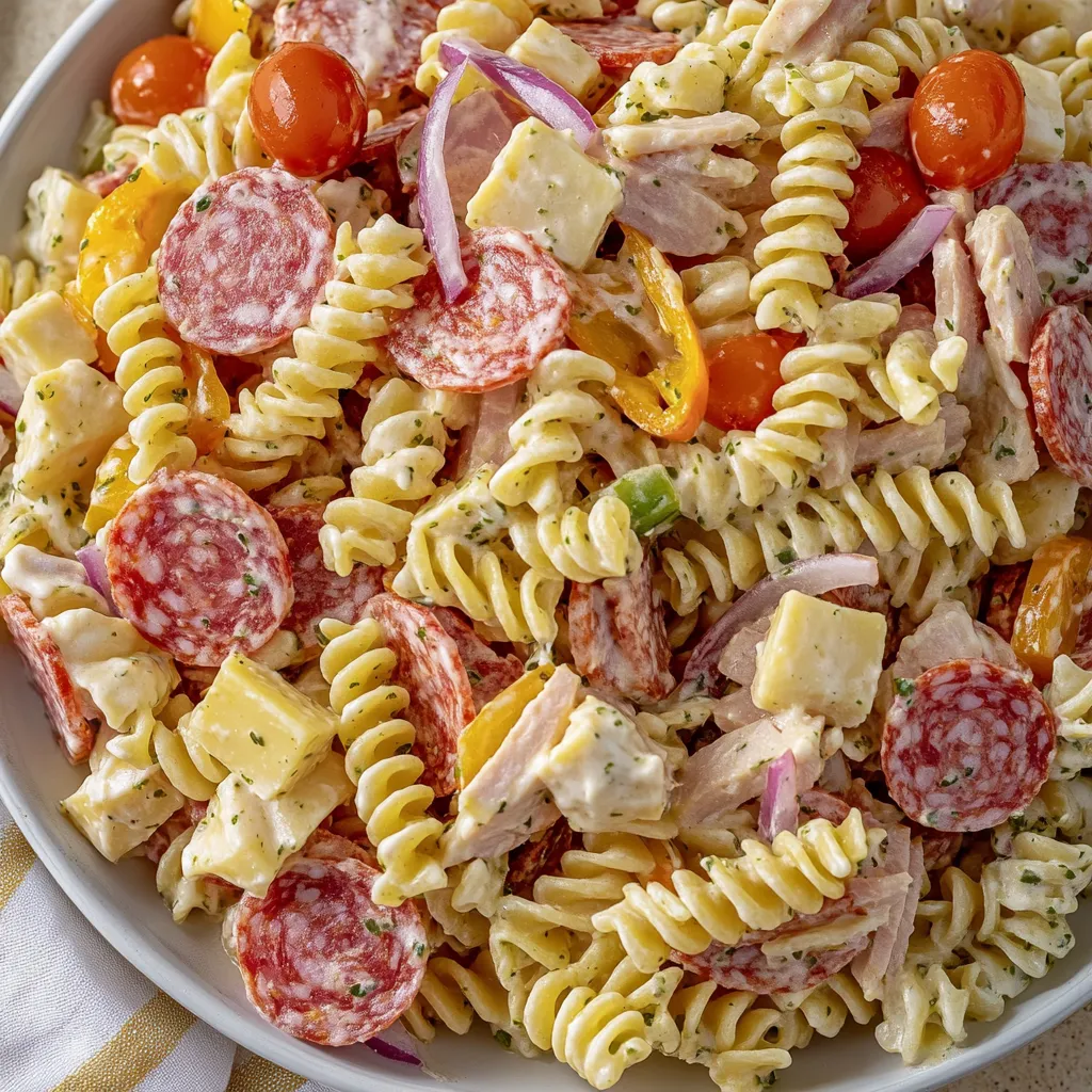 A bowl of pasta with meatballs and tomatoes.