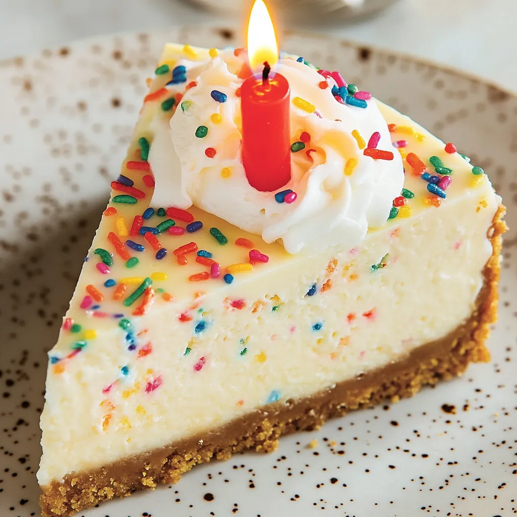 A slice of cake with a candle on top.