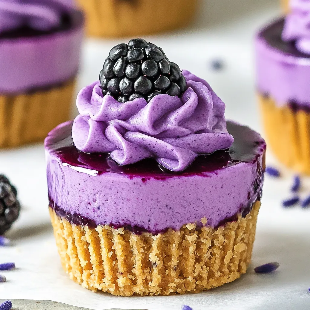 A cupcake with a blackberry on top.