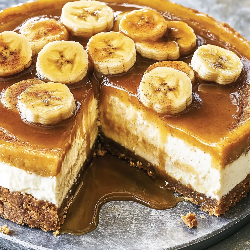 A slice of banana cream pie.