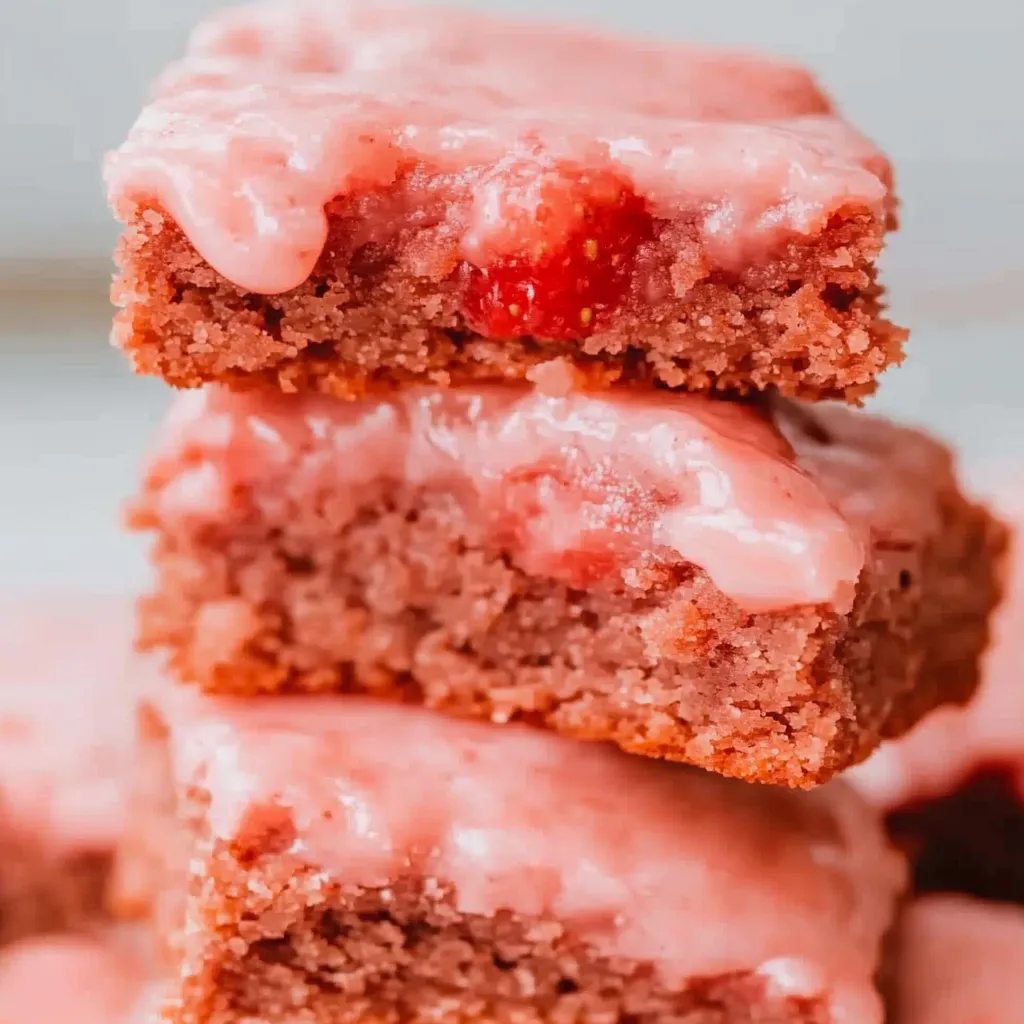 Strawberry Brownies